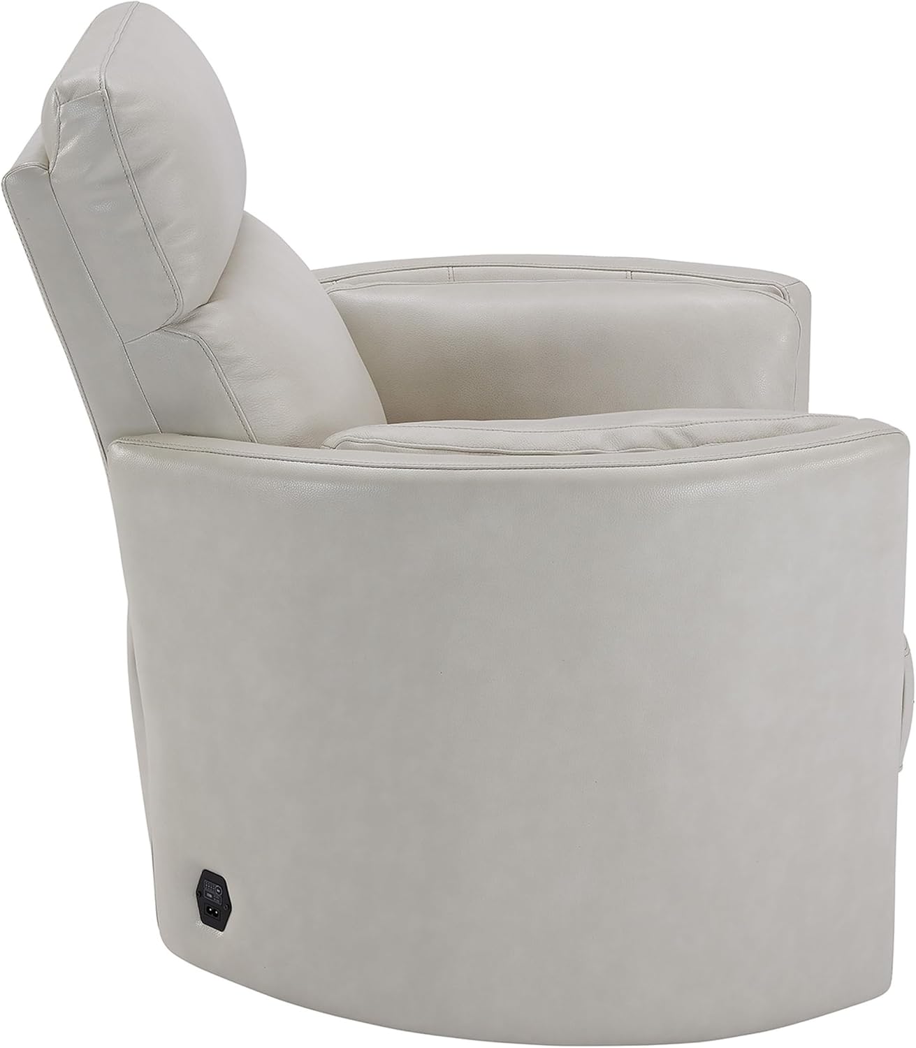 Parker Living Radius - Florence Ivory - Powered by Freemotion Cordless Power Swivel Glider Recliner