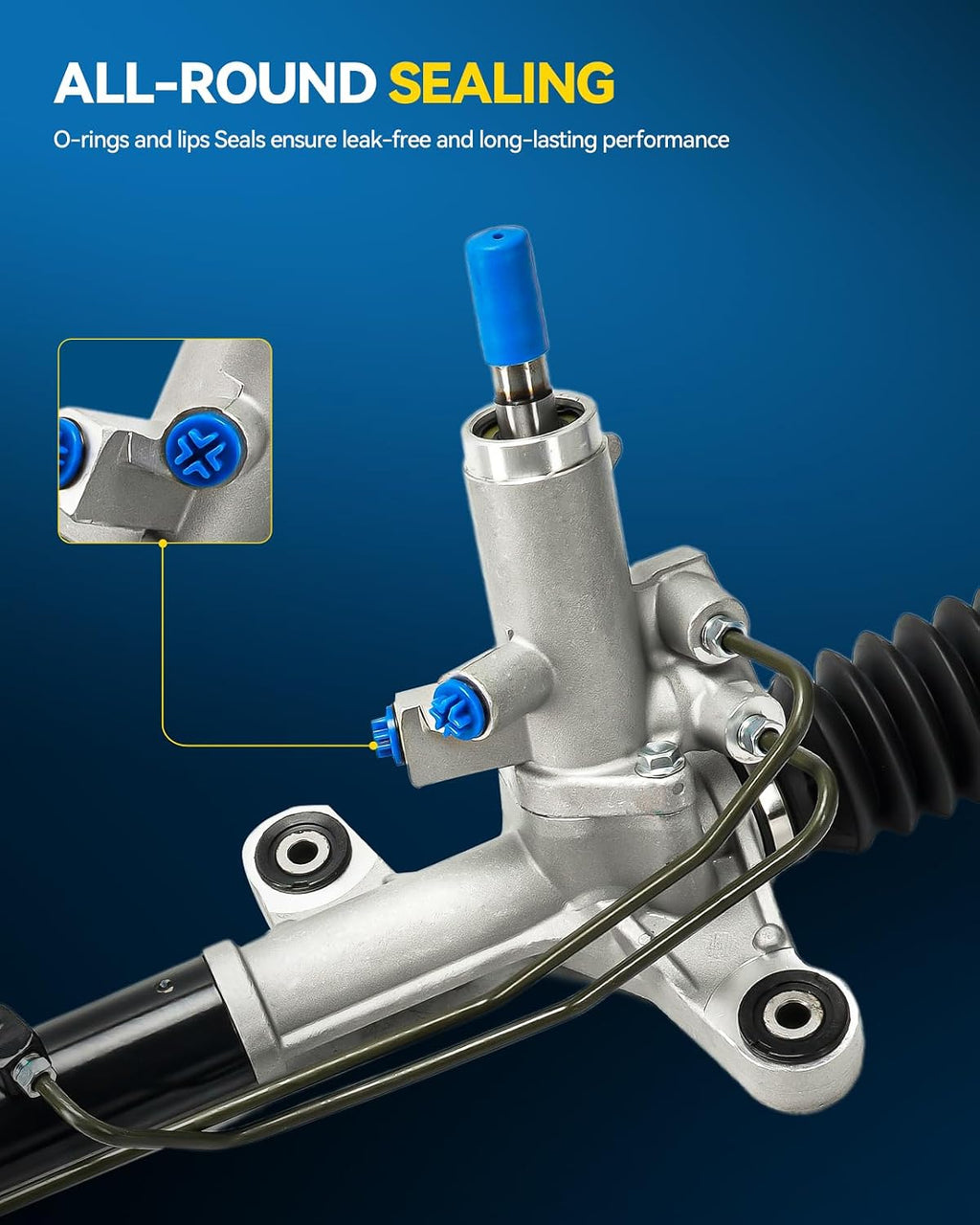 PHILTOP Hydraulic Power Steering Rack and Pinion Fit for 2006 2007 2008 2009 2010 Civic 1.8L Replace 262718