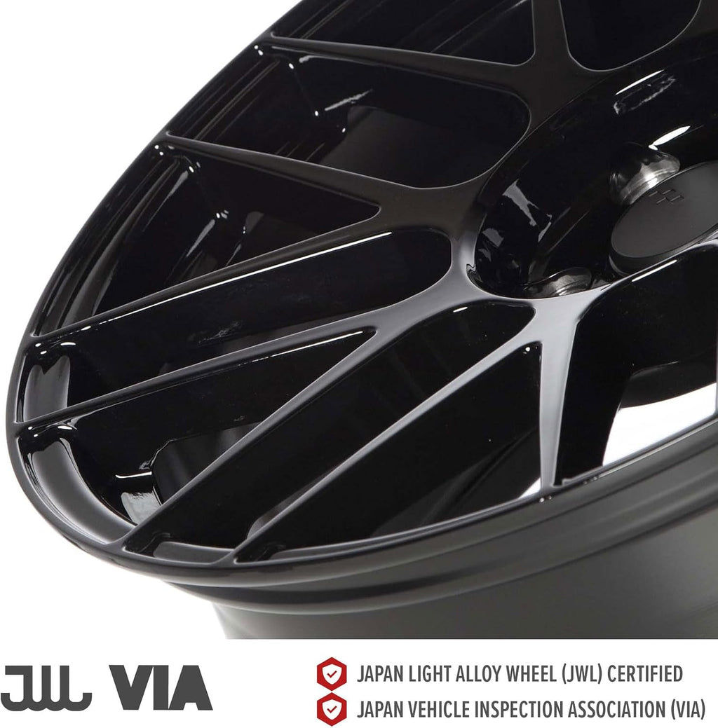 Circuit Performance CSF11 19x8.5' Gloss Black 5x112 [+35mm] Wheel Compatible with Audi, VW, Mercedes, BMW
