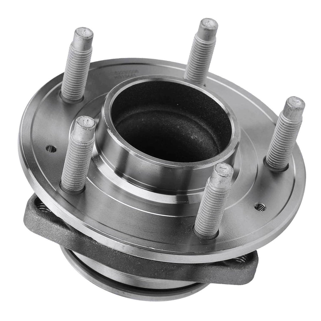 Detroit Axle - 2 Rear Wheel Bearing and Hubs Assembly for Chevy Equinox & GMC Terrain 2018-2021 FWD, 5 Lugs Non-ABS