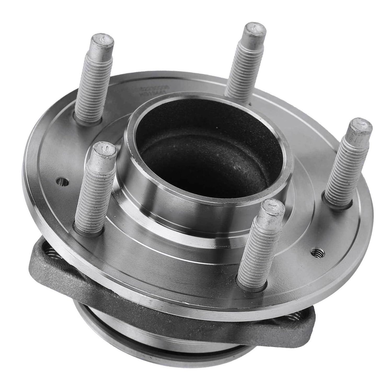 Detroit Axle - 2 Rear Wheel Bearing and Hubs Assembly for Chevy Equinox & GMC Terrain 2018-2021 FWD, 5 Lugs Non-ABS