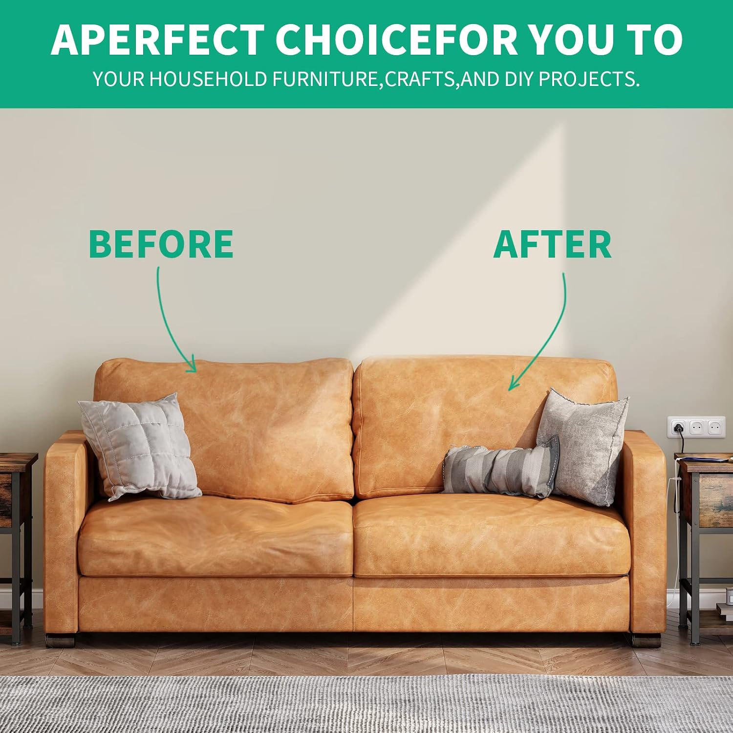 HOMBYS Couch Cushion Replacement Wrapped with Polyester Batting, High Density Couch Cushions Inserts with Dacron Fiber Layer,Upholstery Cushion Padding with Removable Cover,6 inch Thick,72'x24',1 Pcs