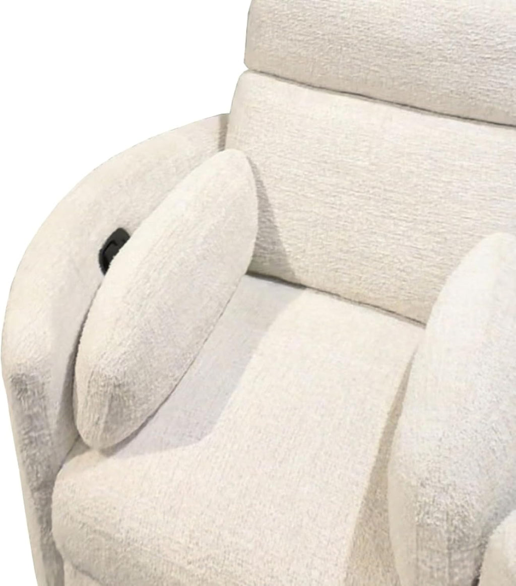 Parker Living Radius - Angora Linen Manual Swivel Recliner Two Pack