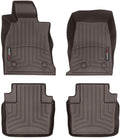 WeatherTech Custom Fit FloorLiners for Cadillac CT5, CT5-V Blackwing, CT5-V - 1st & 2nd Row (471610-1-2), Cocoa