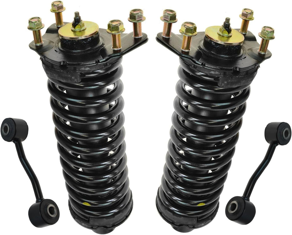 TRQ Front Suspension Kit Compatible with Front 2002-2007 Jeep Liberty