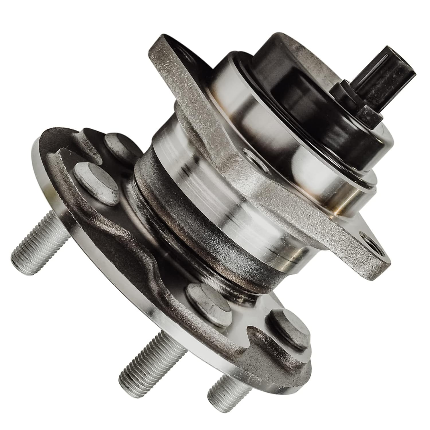 Detroit Axle - Pair Rear Wheel Bearing Hubs for 2009-2019 Toyota Corolla, 2009-2010 Pontiac Vibe [1.8L], 2009-2014 Matrix [1.8L], 5 Lugs w/ABS, 2011 2012 2013 2015 2016 2017 2018 Replacement