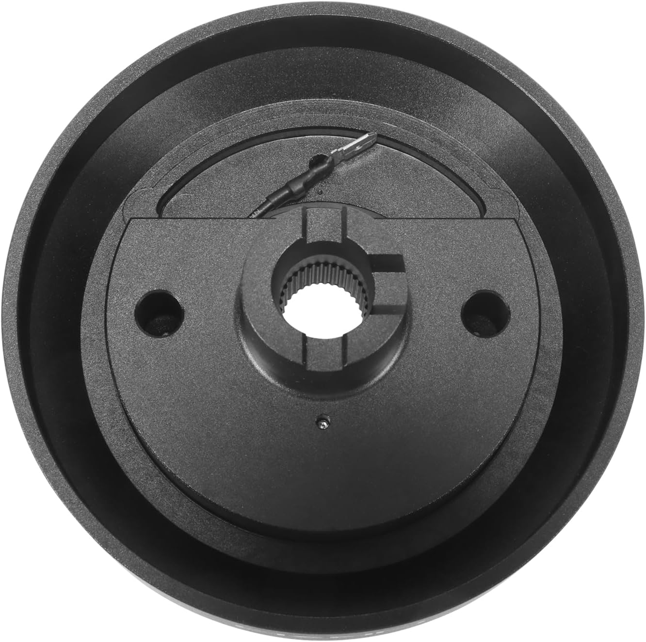 NRG Innovations Racing Style Steering Wheel Short Hub, Lockable Aluminum Steering Shaft, 6x70mm Bolt Pattern Quick Release Adapter Unit, Compatible For 97-12 Honda/Acura, Red, NRG-SRK-131H-RD