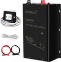 WZRELB 3500W 48V Pure Sine Wave Inverter,48 Volt DC to AC 120V 240V Split Phase Power Inverter,7KW Surge,5 AC Outlets,AC Hardwire Terminal,15ft LCD Remote Panel, SPWR350048