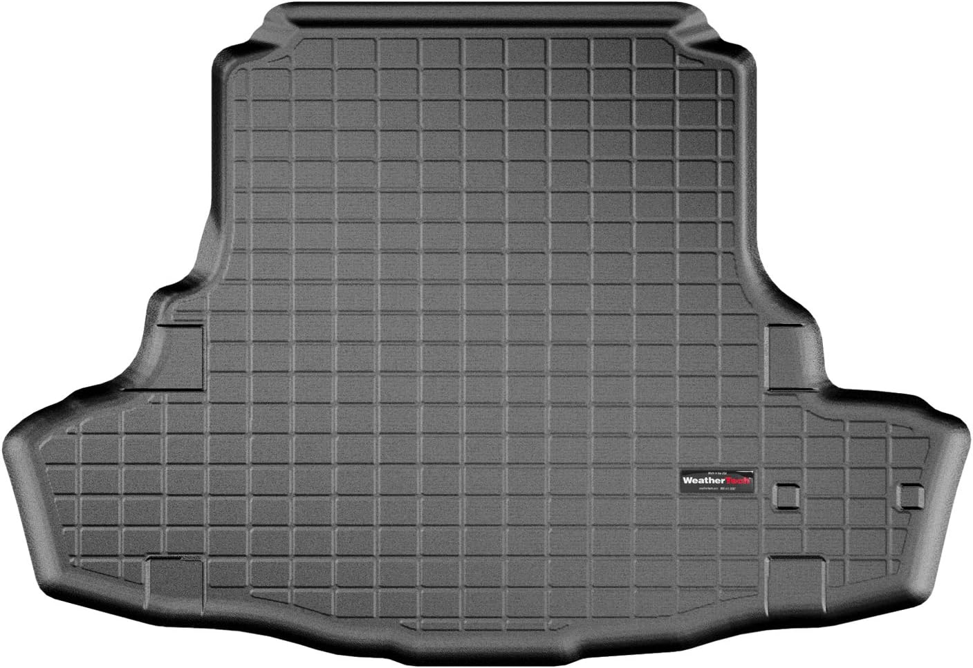WeatherTech Cargo Trunk Liner for Lexus RC, RC F - Trunk (40794), Black