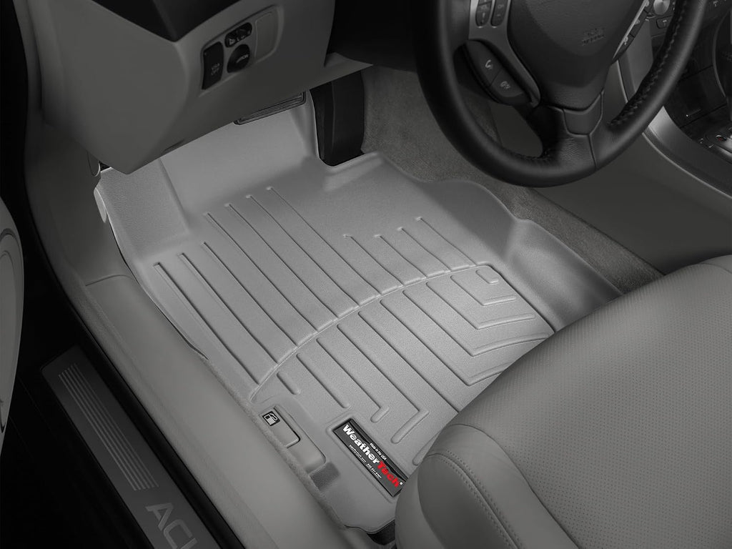 WeatherTech Custom Fit FloorLiners for Acura TL - 1st Row (461501), Grey