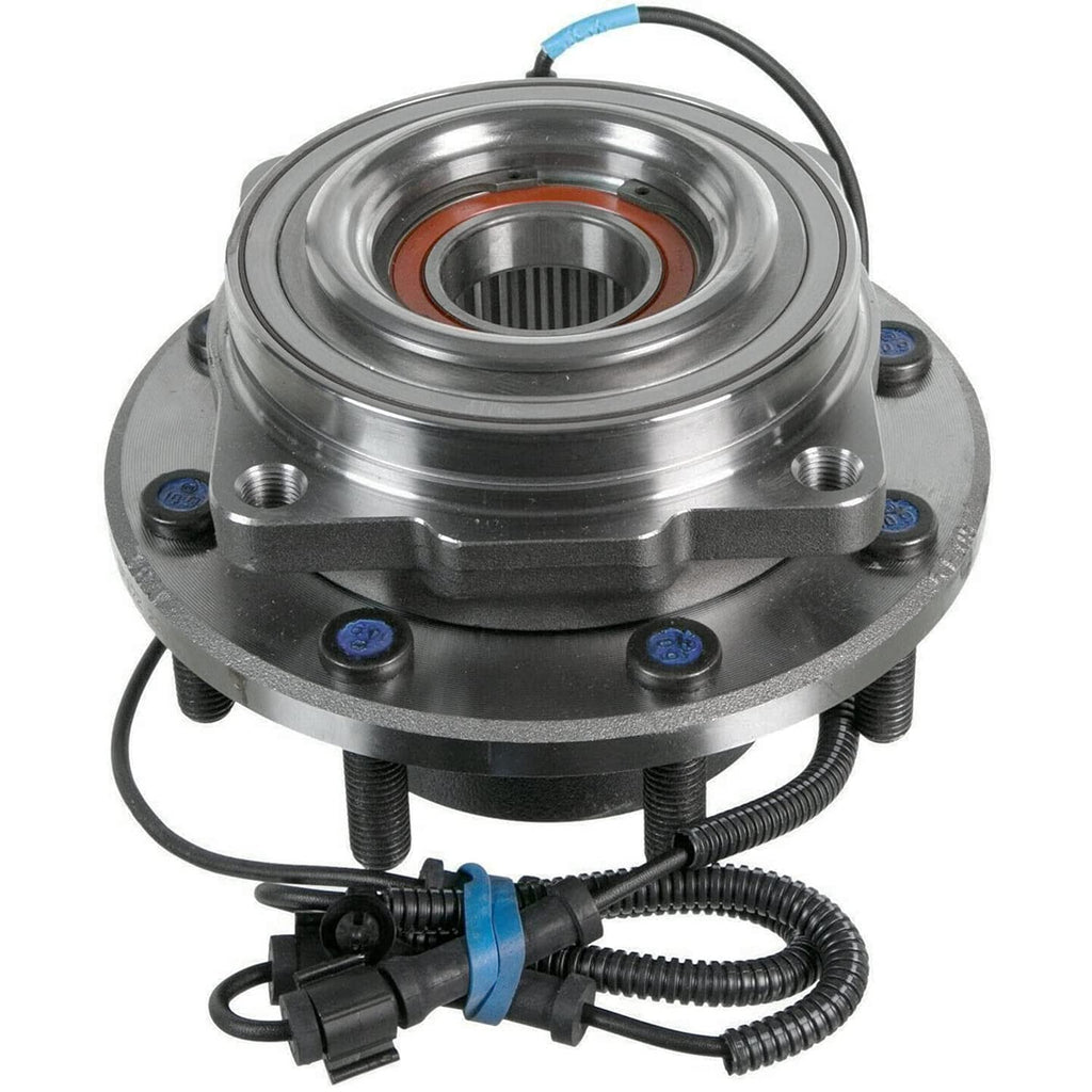 Detroit Axle - 4x4 Front Wheel Bearing Hub for 2011-2016 Ford F-450 Super Duty [8-Lug] 2012 2013 2014 2015 Wheel Hub Bearing Assembly Replacement