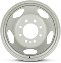 For 2008-2010 Chevrolet Silverado 3500 17 Inch Painted Silver Rim - OE Direct Replacement - Road Ready Car Wheel