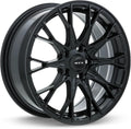 RTX CONCORDE Custom Wheel - 17x7.5, 40 Offset, 5x112 Bolt Pattern, 66.6mm Hub - Satin Black Rim