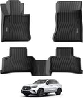 3W Floor Mats for Benz GLC 2023-2026(Coupe Only for 2024-2026), TPE All Weather Custom Fit Floor Liner for Benz Accessories GLC300/GLC350e/GLC43 AMG/GLC 63 AMG S E