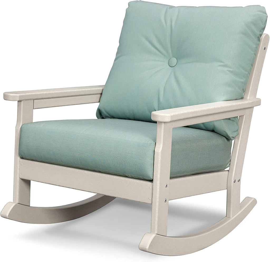 POLYWOOD Vineyard Deep Seating Rocking Chair