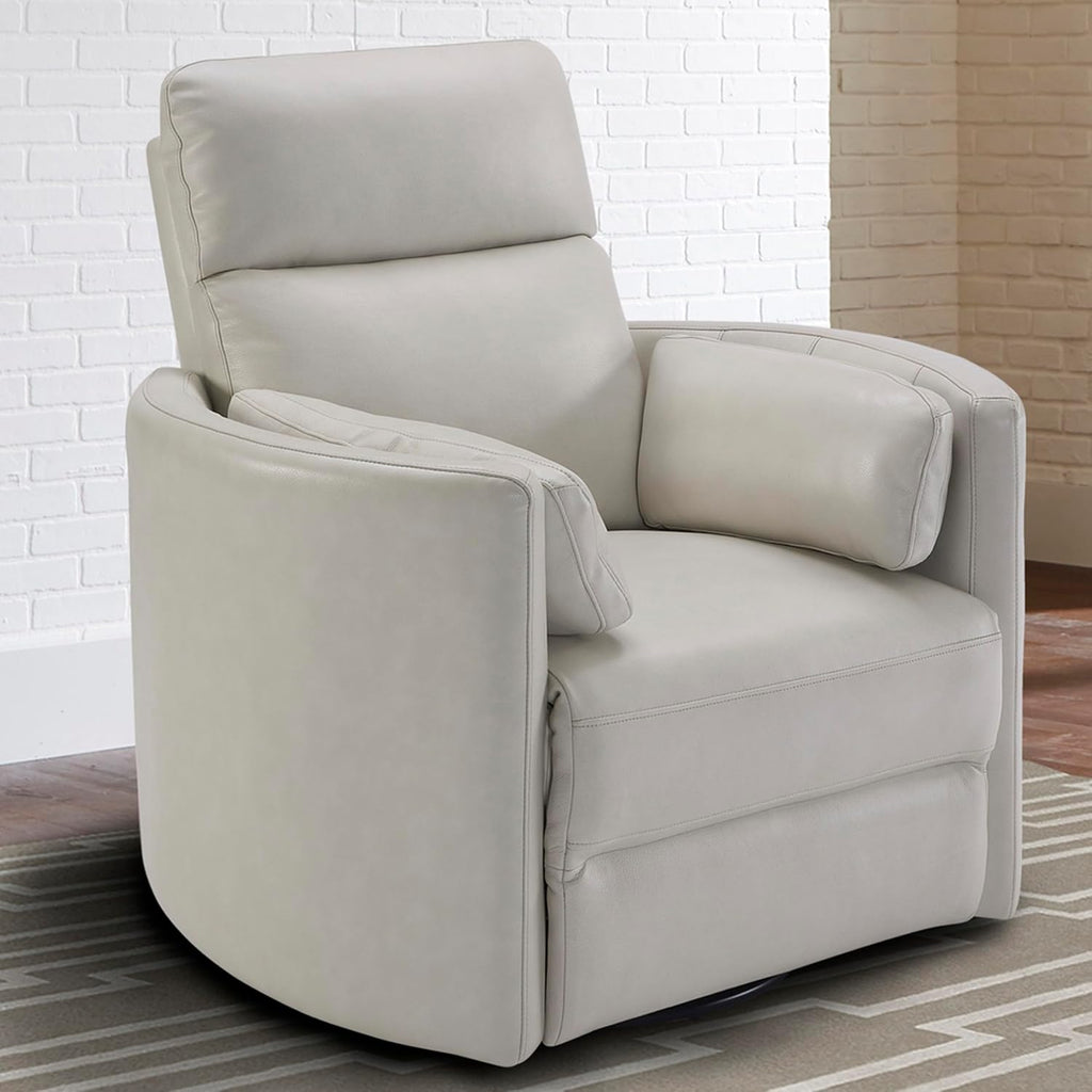 Parker Living Radius - Florence Ivory - Powered by Freemotion Cordless Power Swivel Glider Recliner