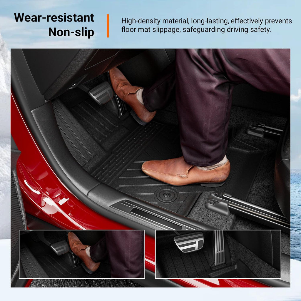 powoq Floor Mats Compatible with 2023-2026 Lexus RX350 RX350H RX500H Cargo Mat Floor Liner Cargo Liner TPE Replacement for 2023 2024 2025 2026 Lexus Accessories (Trunk Mat+Backrest Mats+Floor mats)