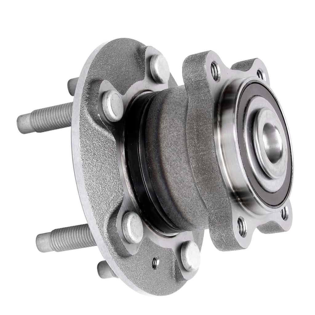 Detroit Axle - FWD Rear Wheel Bearing Hubs for 2012-2015 Chevrolet Sonic Trax Buick Encore 2013 2014 Replacement Wheel Bearings Hub Assembly Set, Pair Hub Assemblies Bearings