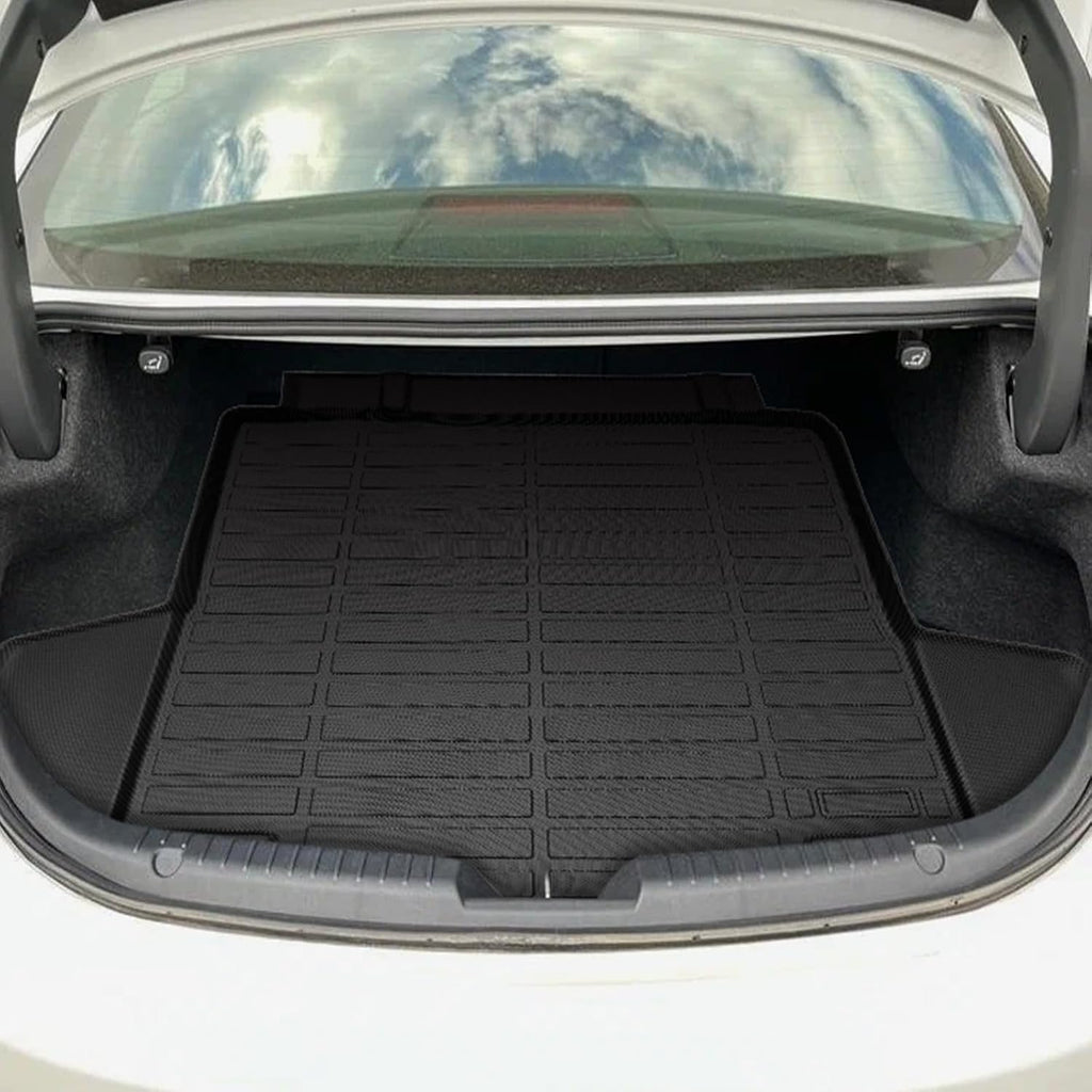 Floor Mats for Chevy Malibu 2016-2025, Custom Fit Chevrolet Malibu LS, RS, LT, Premier, 2023 Malibu Floor Mats, TPE Duty Anti-Slip 1st & 2nd Row & Cargo Liner,Cargo NOT for Hybrid 2017-2024 or Limited