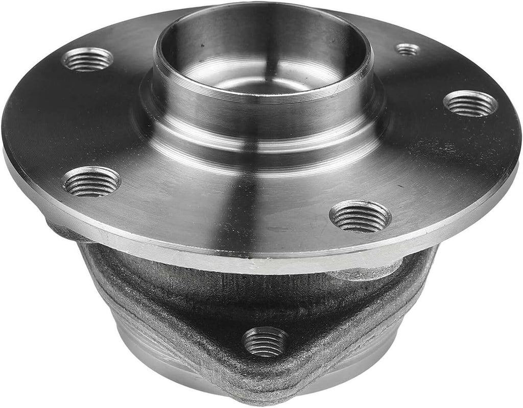 2pcs Left & Right Wheel Hub Bearing Assembly 3-Flange Bolt Hole Qty 5-Wheel Stud Qty for VW,for Audi