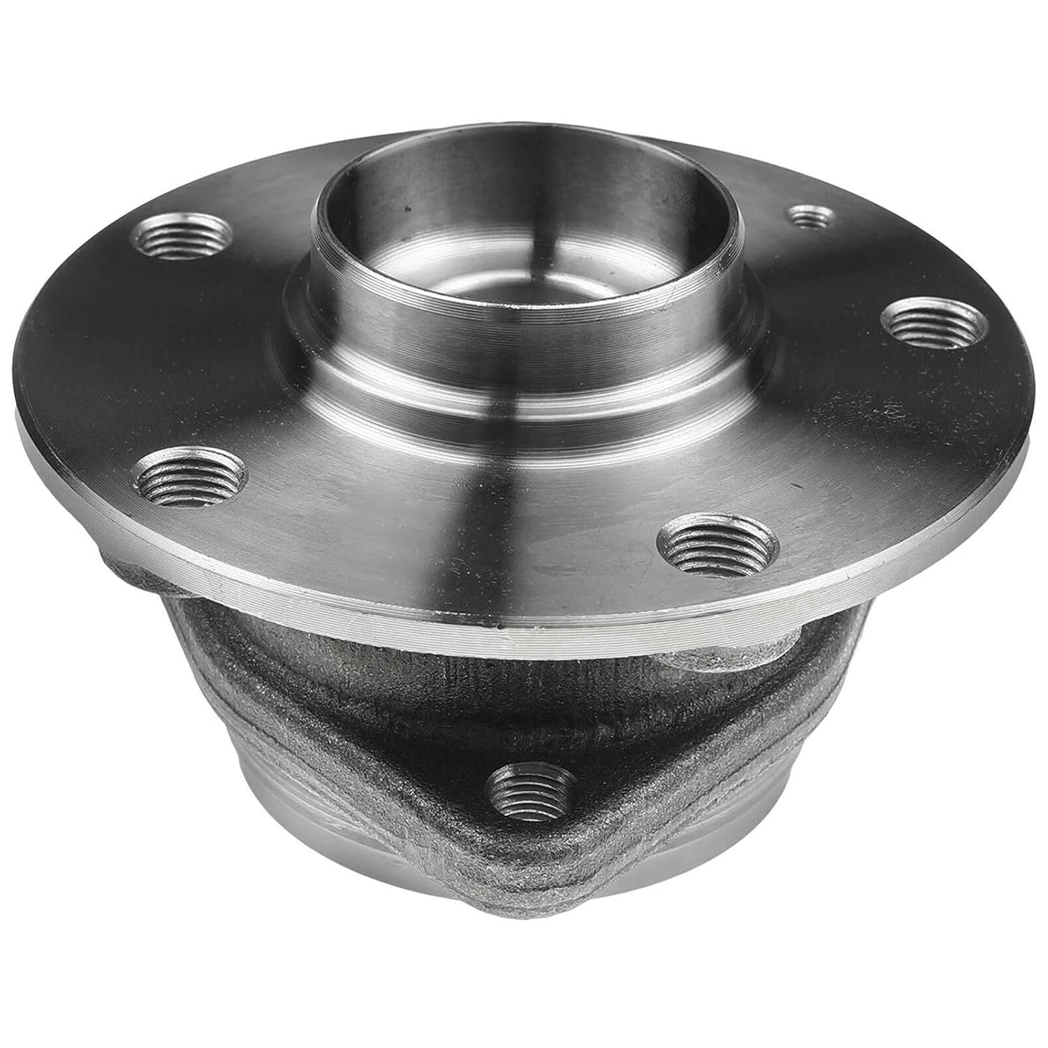 2pcs Left & Right Wheel Hub Bearing Assembly 3-Flange Bolt Hole Qty 5-Wheel Stud Qty for VW,for Audi,Free Return