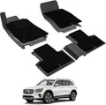 3W Floor Mats with Carpets Custom Fit Mercedes Benz GLB 2020-2026, TPE Floor Liner Thickened Carpet with Safety Locks and Driver Heel Pad for Benz GLB250 GLB35 AMG Cars Accessory