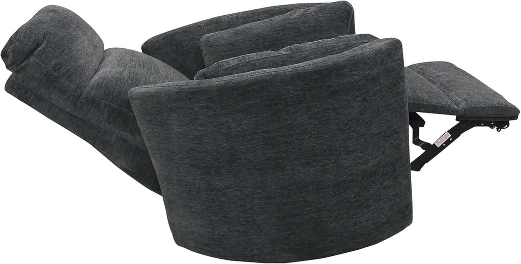 Parker Living Radius - Mediterranean Power Swivel Glider Recliner for Adults with USB and Type-C Ports, Single Sofa Chair for Living Room