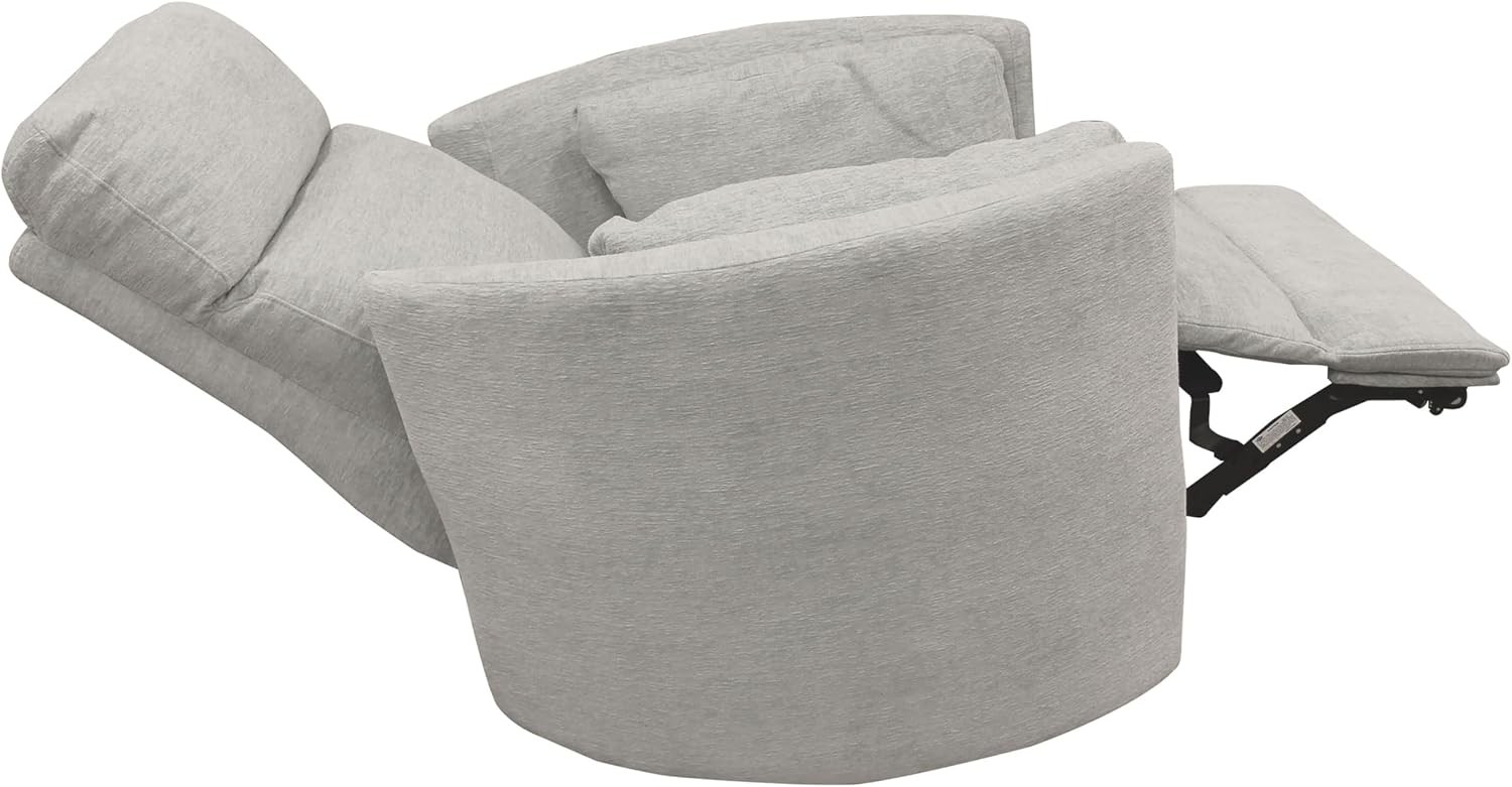 Parker Living Radius - Mineral Power Swivel Glider Recliner for Adults with USB and Type-C Ports, Single Sofa Chair for Living Room