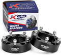 KSP 2 inch 5x150mm Wheel Spacers Fits to-yo-ta 08-21 Tundra Sequoia, 5x5.9 Wheel Spacers for Land Cruiser J70 J76 Lexus LC70 LC76 Models, with M14x1.5 Studs 110.1mm Hub Bore, 2PCS Not Hubcenetric