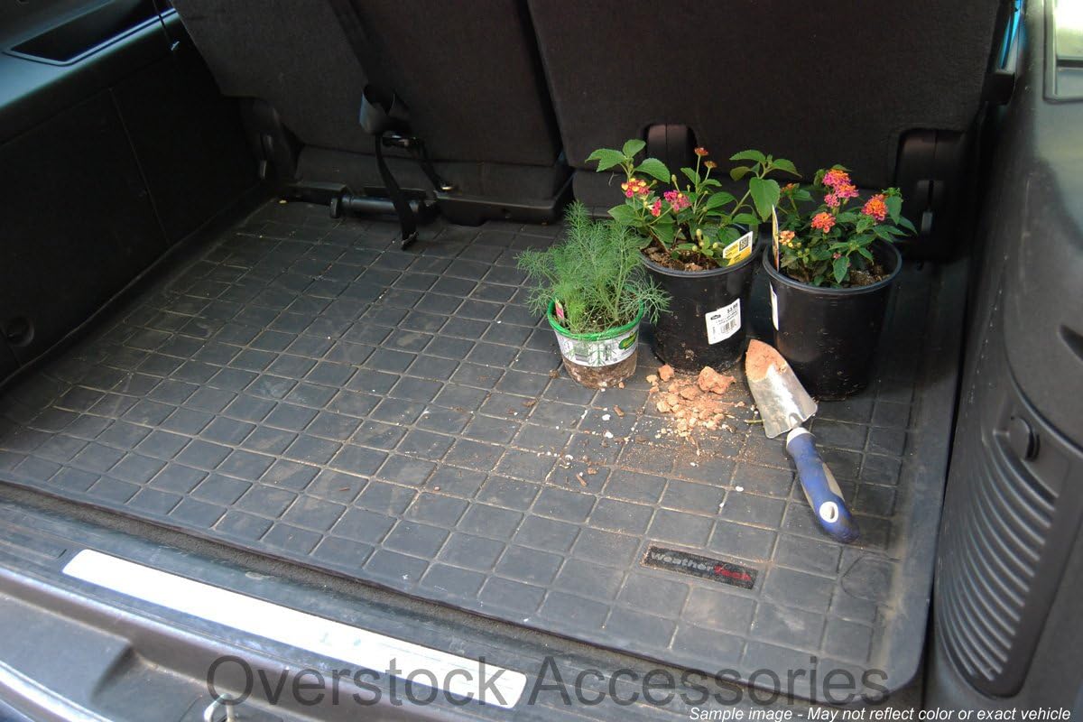 WeatherTech Cargo Trunk Liner for Cadillac Escalade ESV, Suburban, Yukon XL - Behind 2nd Row (42677), Grey