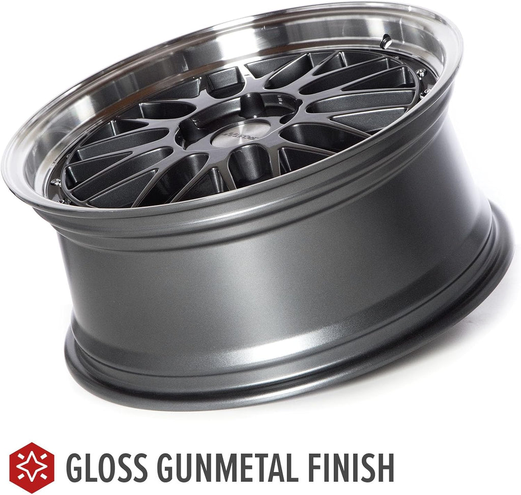 Circuit Performance CP30 18×8 Gloss Gun Metal 5×112 [+35mm] Wheel Compatible with BMW, VW, AUDI, Mercedes