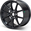 18'x8.5' Alloy Wheel Compatible with Model 3 2017-2023, 18 Inch Replacement Car Rim, 5x114.3 Bolt Pattern, ET40 Offset, 64mm Hub Bore, 1 Set