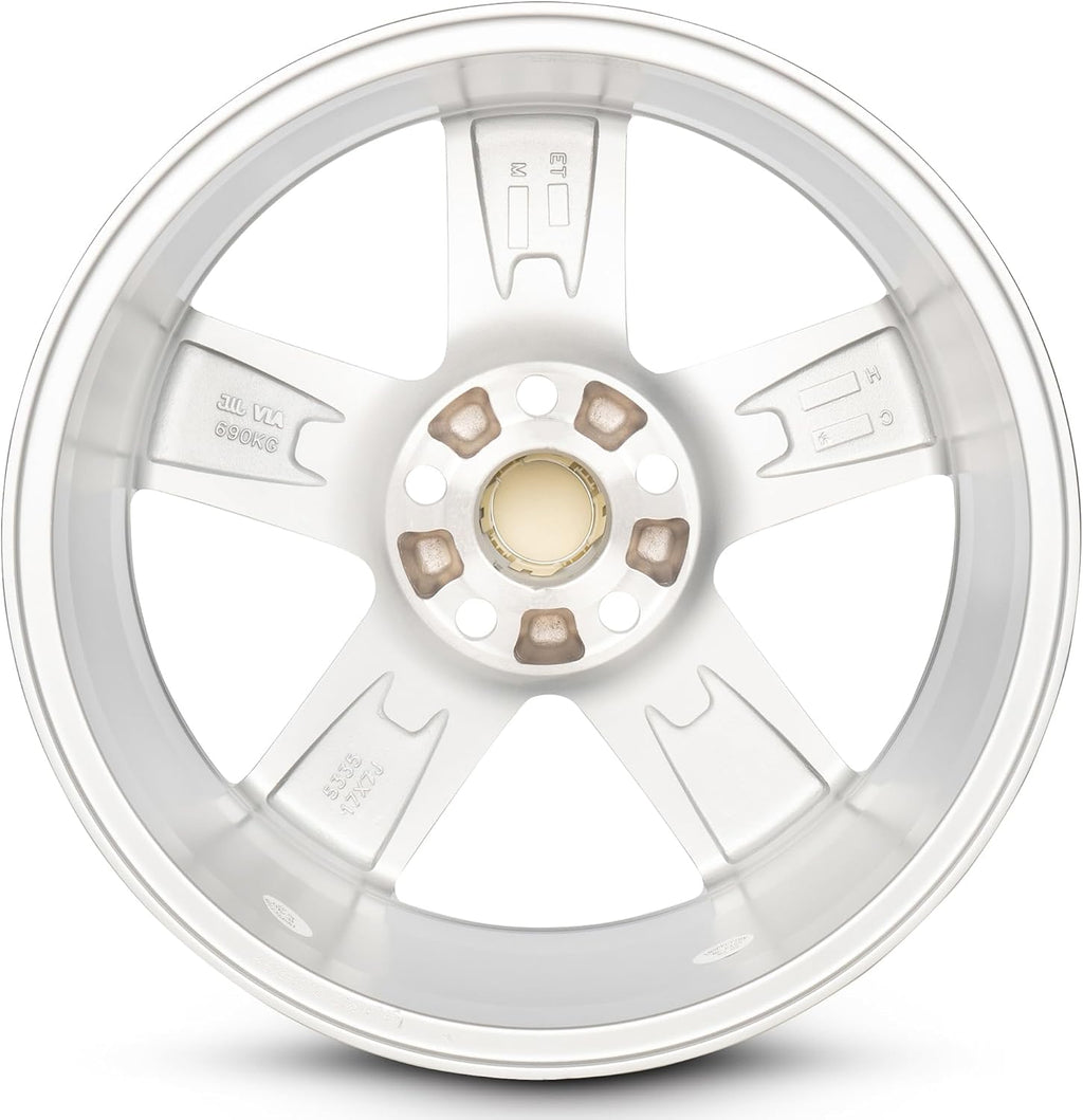 For 2012-2014 Toyota Camry 17 Inch Painted Silver Rim - OE Direct Replacement - Road Ready Car Wheel