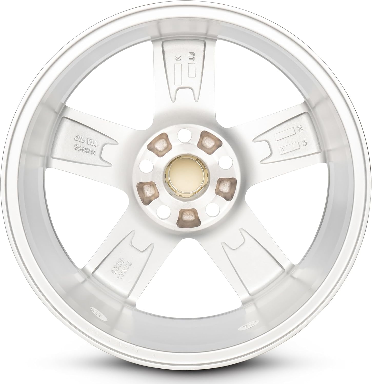 For 2012-2014 Toyota Camry 17 Inch Painted Silver Rim - OE Direct Replacement - Road Ready Car Wheel