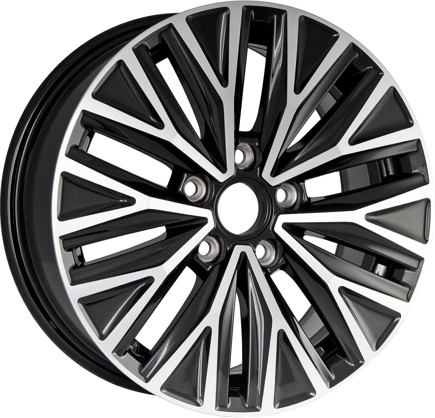 16x6.5 Black Alloy Wheel Rim for Volkswagen Jetta 2019-21