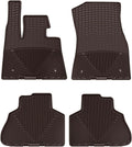 WeatherTech All-Weather Floor Mats for BMW X5 M50i, X5 M60i, X5 M - 1st & 2nd Row (W565CO-W566CO), Cocoa