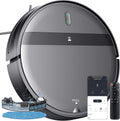 Robot Vacuum Mop Combo, WiFi/App/Alexa, 2-in-1 Robot Vacuum and Mop Combo, Robotic Vacuum Cleaner, Self-Charging, Quiet, Tangle-Free Suction Robot Vacuum Cleaner for Pet Hair/Carpet/Hard Floor