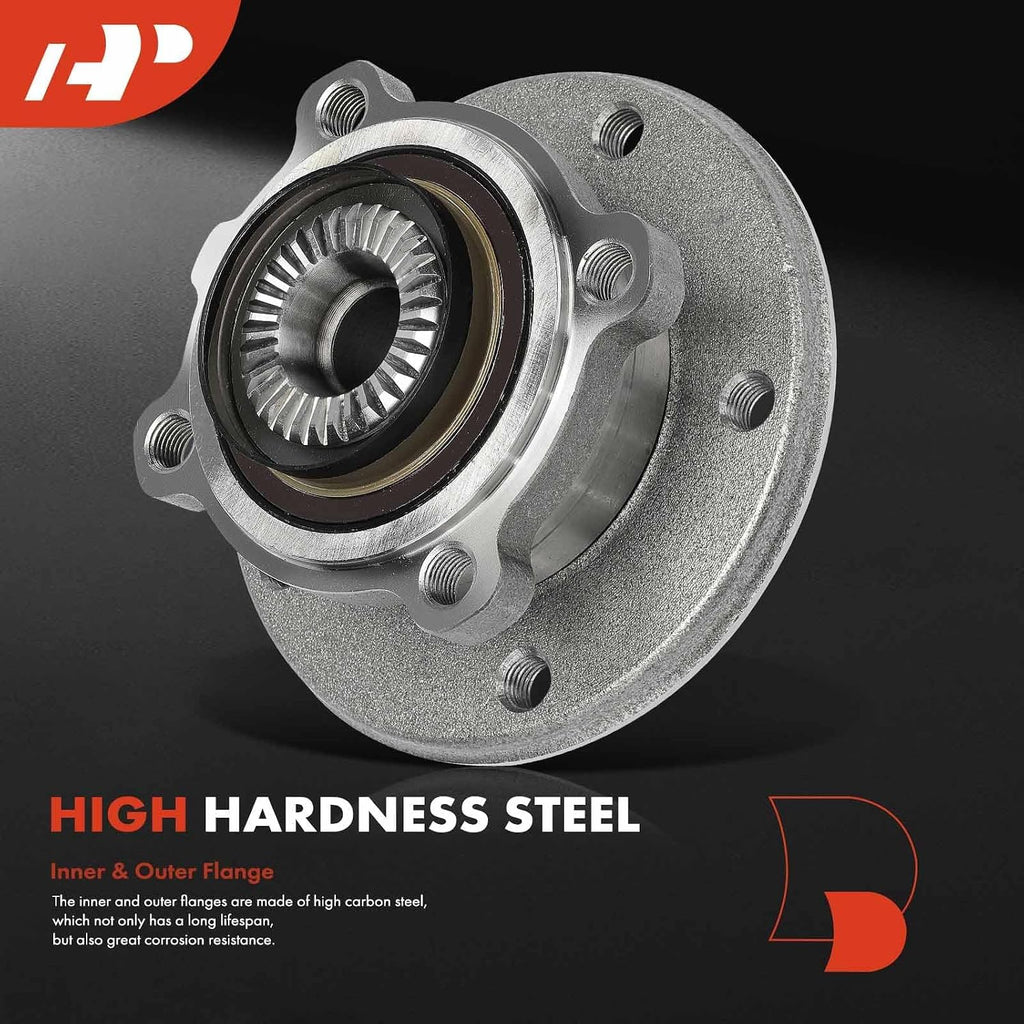 A-Premium 2 x Front Wheel Bearing and Hub Assembly Compatible with BMW E84 Series X1 2012 2013 2014 2015, AWD Only