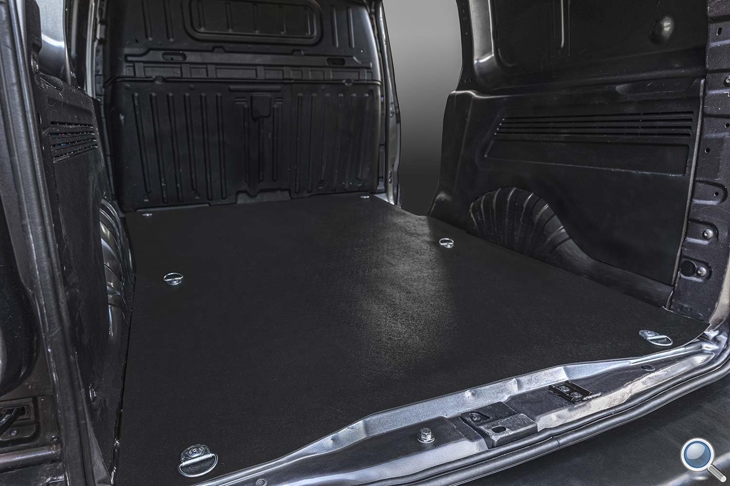 REZAW-PLAST Bed Liner for Ford Transit Connect Long Only 2014-2024 Rear Rubber Cargo Liner Cargo Van Accessories Odor Heavy Duty 1/8 Thickness Black (Short 105in wheelbase)