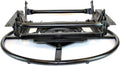Replacement Glider Swivel Mechanism with Ring Base | 24.50' is Outside to Outside Inside is 21 1/4' | Black Metal Finish
