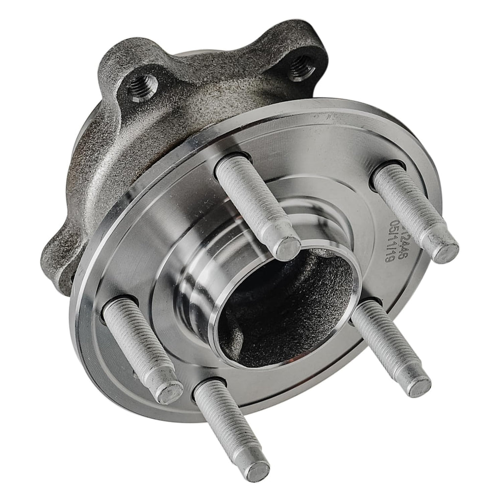 Detroit Axle - 2 Rear Wheel Bearing Hub Assembly for Chevrolet Cruze 2011 2012 2013 2014 2015, Chevrolet Cruze Limited 2016, 5 Lugs w/ABS