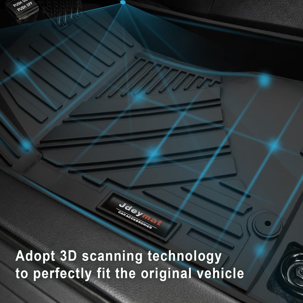 for 2013-2018 Nissan Altima Floor Mats and Cargo Trunk Liner Set All Weather TPE Rubber Mat Accessories (for 13-18 Nissan Altima)