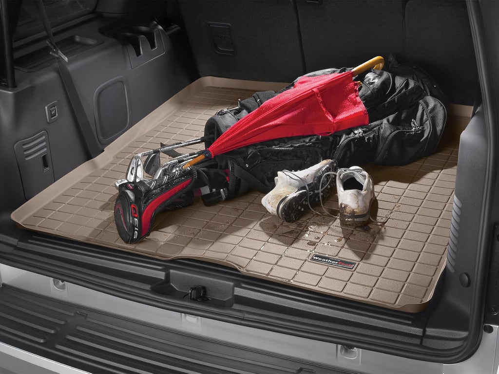 WeatherTech Cargo Trunk Liner for Hummer H3, Behind 2nd Row (40299), Black