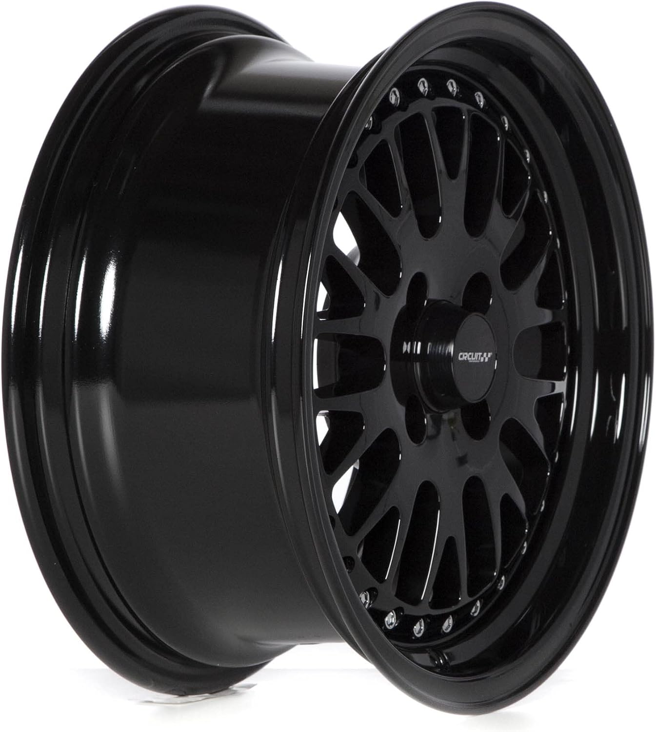 Circuit Performance CP21 15×7 Gloss Black 4×100 [+25mm] Wheel Rim compatible with Acura Integra, Honda Civic, Mazda Miata MX5, and BMW E30