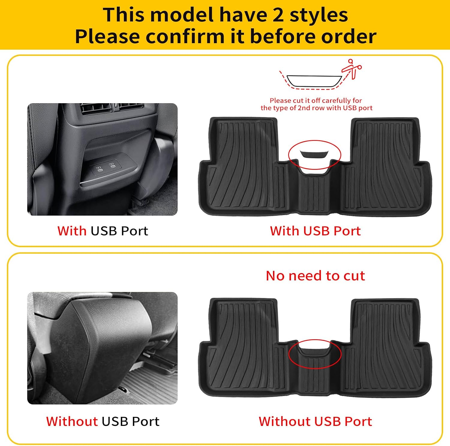 Floor Mats Compatible with 2022-2025 2026 Honda Civic Sedan (Not for Hatchback) Trunk Mat Cargo Mat Cargo Liner All Weather Trunk Liner Civic Accessories (Rear Trunk Mat +Floor Mats)