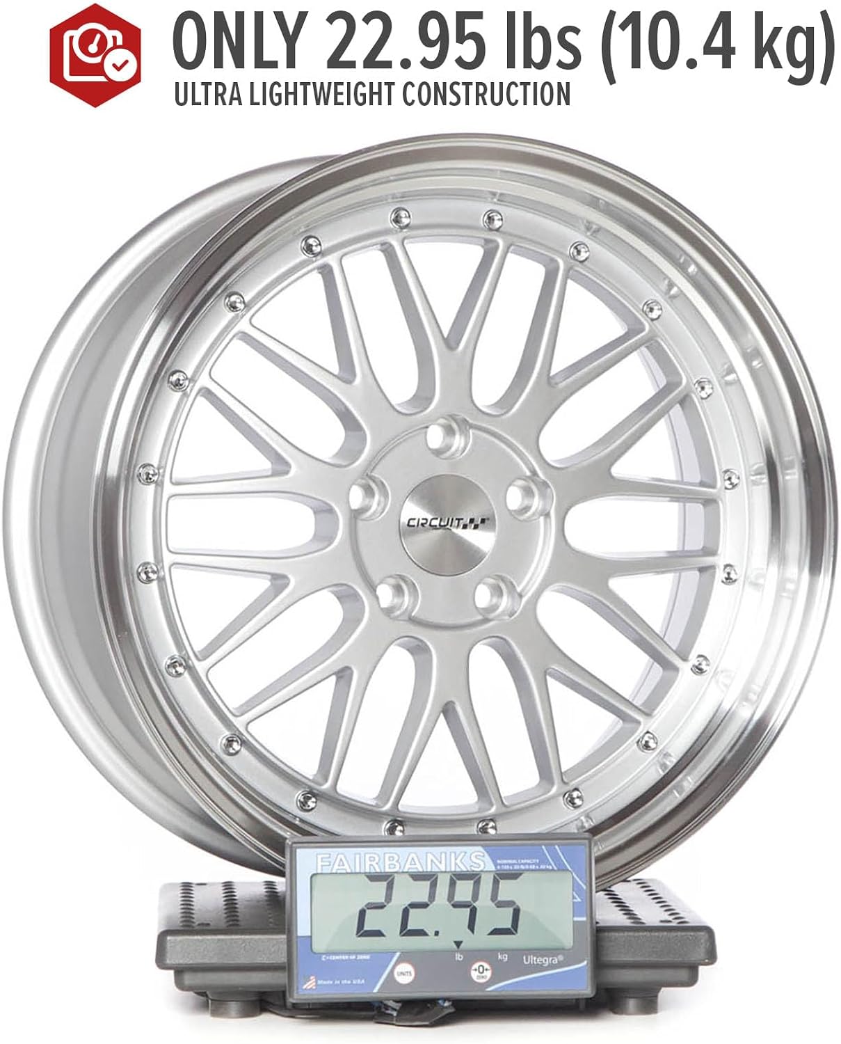 Circuit Performance CP30 18×9 Silver 5×120 [+35mm] Wheel compatible with BMW