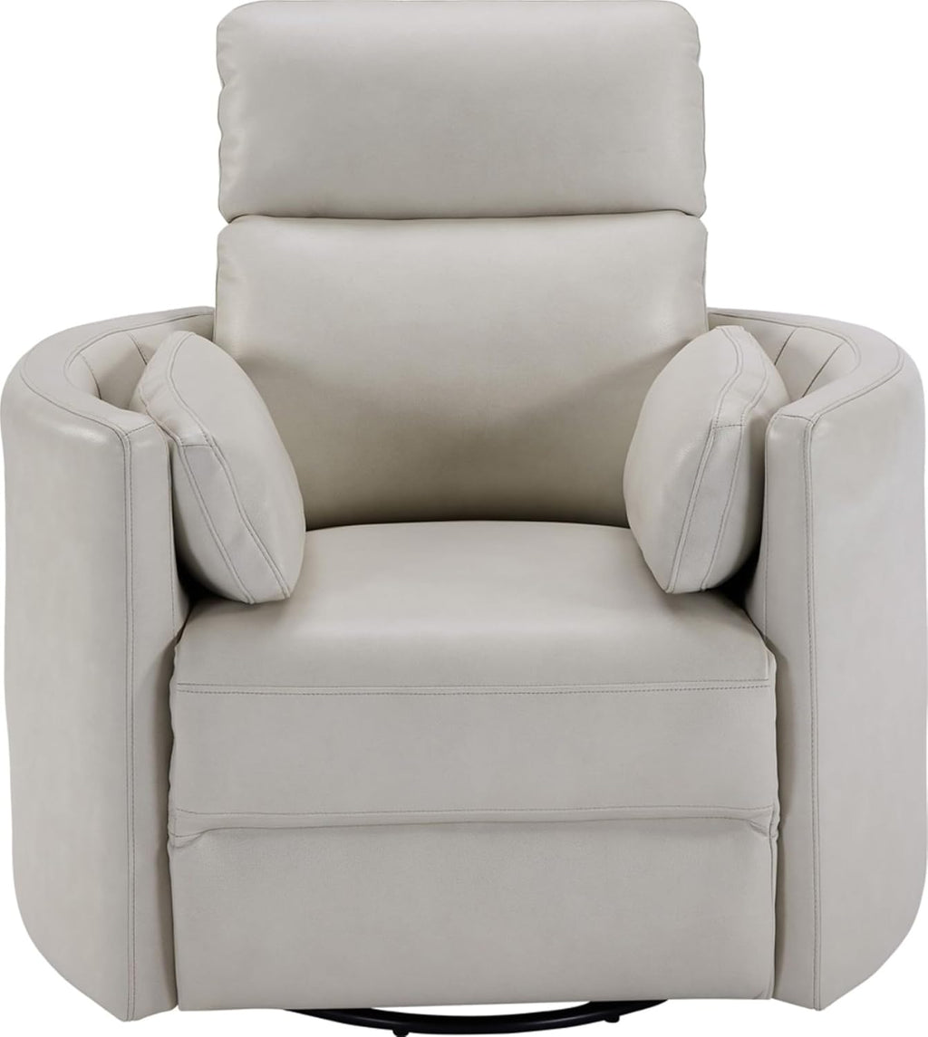 Parker Living Radius - Florence Ivory - Powered by Freemotion Cordless Power Swivel Glider Recliner
