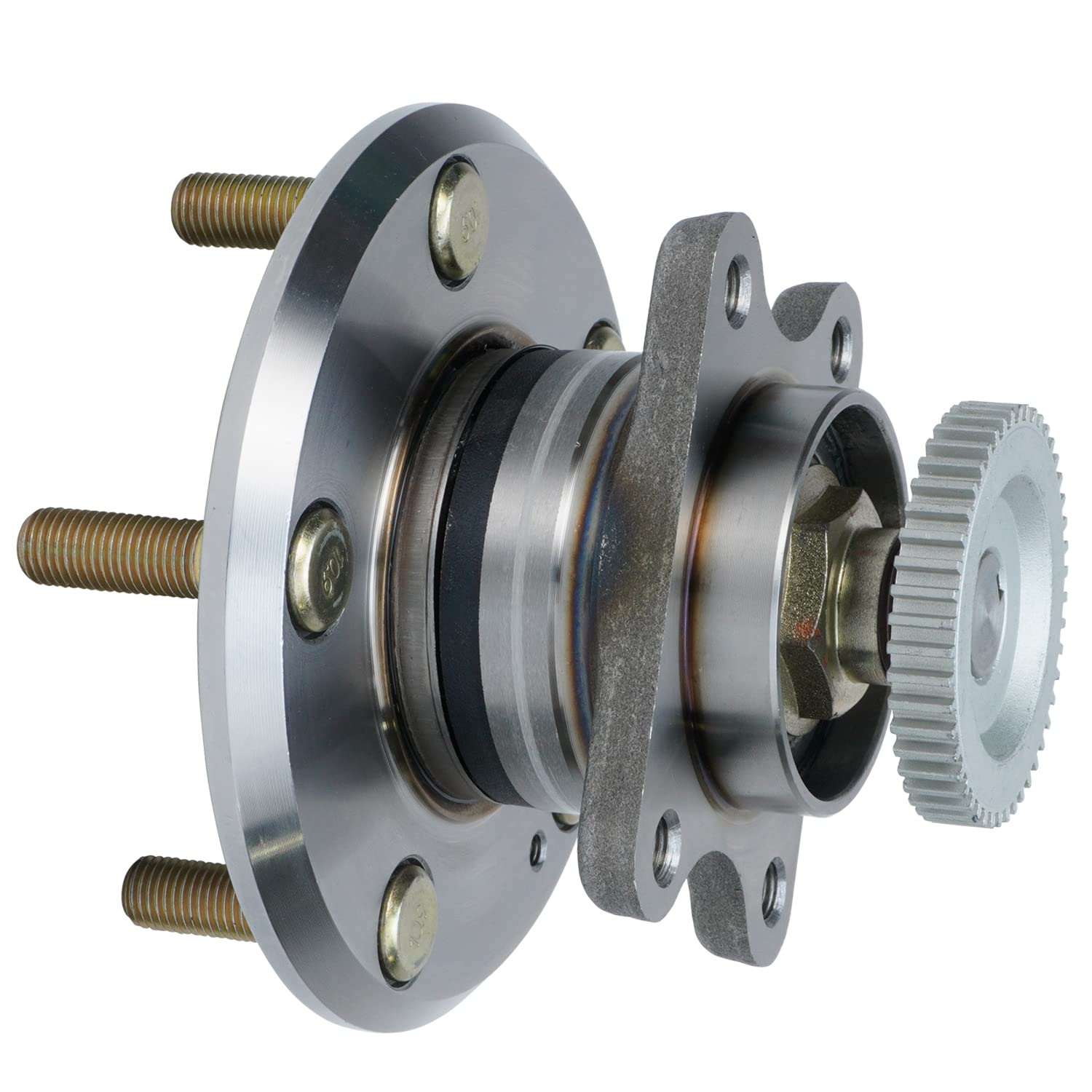 Detroit Axle - 2pc Rear Wheel Hub and Bearings Assembly for Hyundai 2001 XG300, 2002-2005 XG350, W/ABS 5 Lugs Wheel Hub Assembly