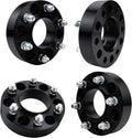 6x135 Wheel Spacers Hubcentric Real Forged Spacers Center Bore 87.1mm M14x1.5 Studs for 2015–2025 F-150, 1.5'(38.1mm) 2015–2025 Expedition, 2015–2025 Navigator/Lobo for 6 Lug Set of 4 Black