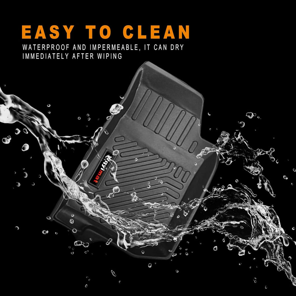 All Weather Floor Mats and Cargo Liner for 2018-2025 2026 Jeep Wrangler JL 2 Door Accessories TPE Rubber Mat Black (for 2018-2026 Jeep Wrangler JL 2 Door)